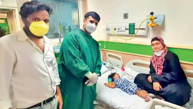 ఏడాది చిన్నారికి అదృష్టం.. లక్కీ డ్రాలో