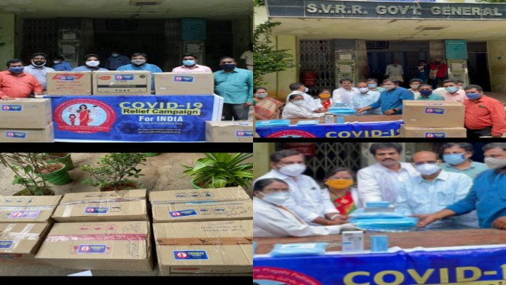 Women Empowerment Telugu Association WETA COVID DRIVE 4