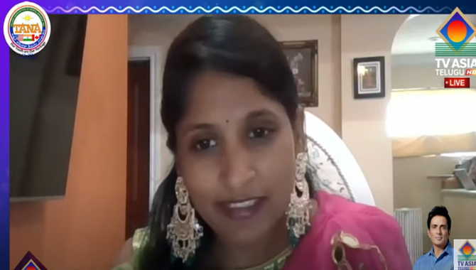 తానా సహకారం కోరిన..  నటుడు సోనూసూద్‍