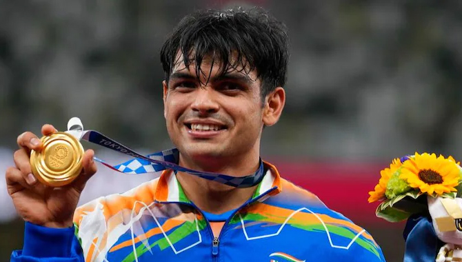 జావెలిన్‌ త్రోలో స్వర్ణం సాధించిన నీరజ్‌ చోప్రా