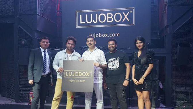 Tollywood Actors Sizzles at LUJOBOX kiosks Launch Party