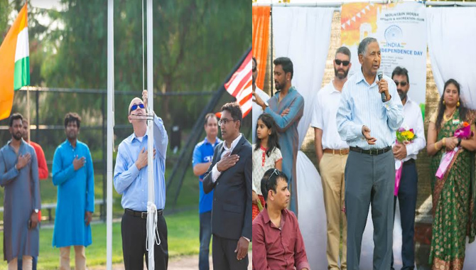 Mountain House Ca Celebrated 75th Indian Independence Day 