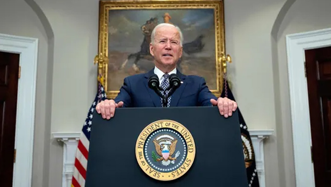 తాలిబన్ లు సహకరిస్తేనే గడువులోగా : జో బైడెన్ తాలిబన్ లు సహకరిస్తేనే గడువులోగా : జో బైడెన్