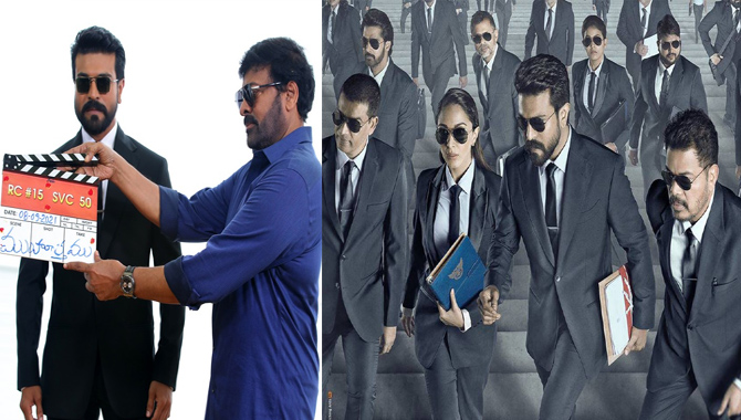 రామ్‍చరణ్‍, శంకర్ కాంబోలో పాన్ ఇండియా మూవీ