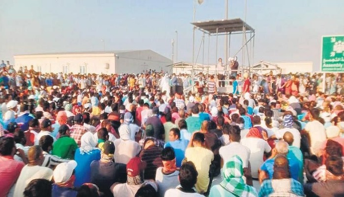 మమ్మల్ని భారత్‌కు పంపండి : తెలుగు కార్మికలు