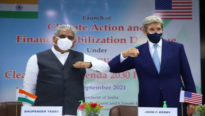 భారత్, అమెరికా మధ్య పరస్పర సహకారం  :  జాన్‌కెర్రీ