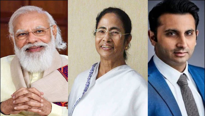 టైమ్ మ్యాగజీన్ జాబితాలో మోదీ, మమత బెనర్జీ,  అదర్‌ పూనావాలా