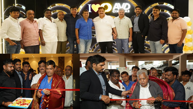 విజయ్ దేవరకొండ ‘‘ఏ.వి.డి సినిమాస్’’ మల్టీఫ్లేక్స్ ఘనంగా ప్రారంభం