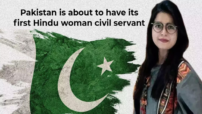 పాకిస్థాన్‌లో చరిత్ర సృష్టించిన హిందూ యువతి