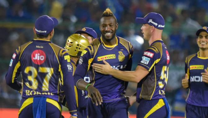 కనువిందు చేసిన  కోల్‌కతా నైట్‌రైడర్స్‌ ఆట