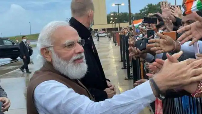 అమెరికా ఎన్నారైలను ఆకర్షించిన ప్రధాని మోదీ