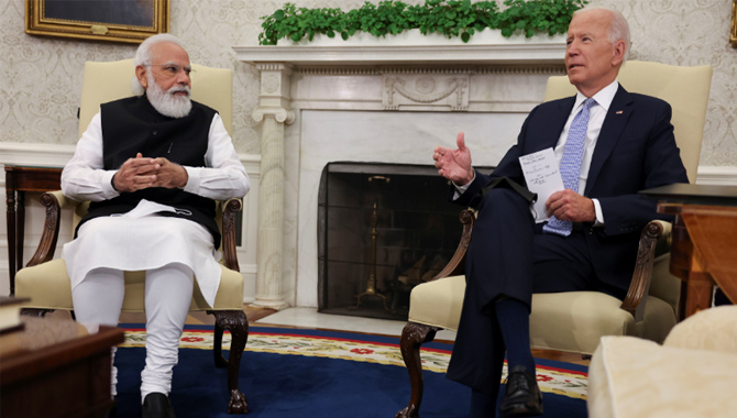 భారత్, అమెరికా దేశాల బంధం మరింత బలోపేతం -ప్రధాని మోదీ