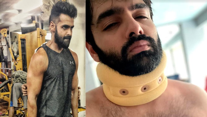 రామ్ పోతినేనికి  మెడకు గాయం ఆగిన లింగుసామి షూటింగ్