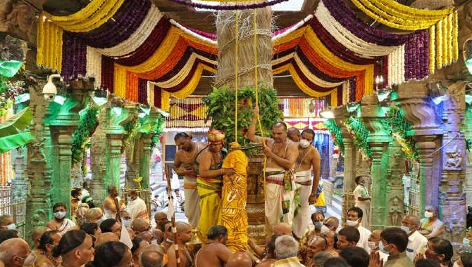 ప్రారంభమైన శ్రీవారి బ్రహ్మోత్సవాలు