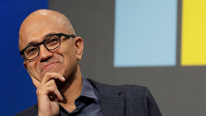 సత్య నాదెళ్లకు సీకే ప్రహ్లాద అవార్డ్