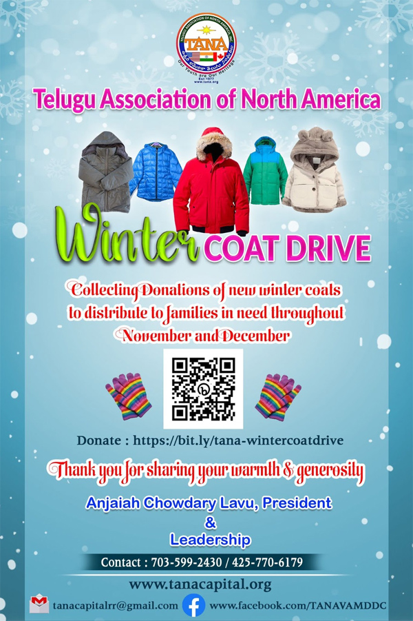 TANA Winter Coat Drive