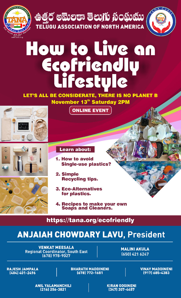 TANA Seminar on Eco Friendly Life Style