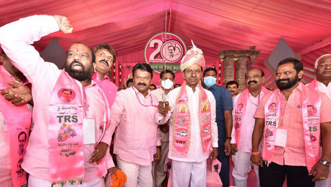 9వ సారి టీఆర్ఎస్ అధ్యక్షుడిగా సీఎం కేసీఆర్