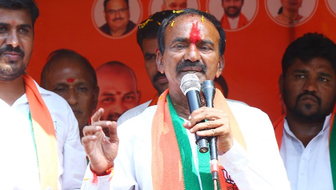 హుజూరాబాద్ లో ఈటల రాజేందర్ ఘన విజయం