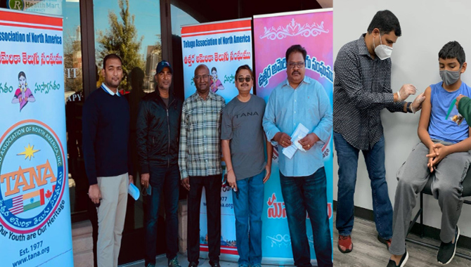 డల్లాస్ లో తానా వాక్సినేషన్ డ్రైవ్ సక్సెస్