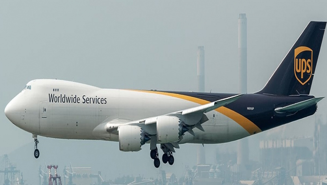 భారత్ నుంచి ఐరోపాకు మొదటి యూపీఎస్ విమానం