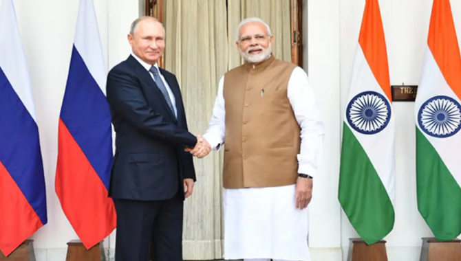 రష్యా అధ్యక్షుడు వ్లాదిమిర్ పుతిన్ భారత్ పర్యటన!