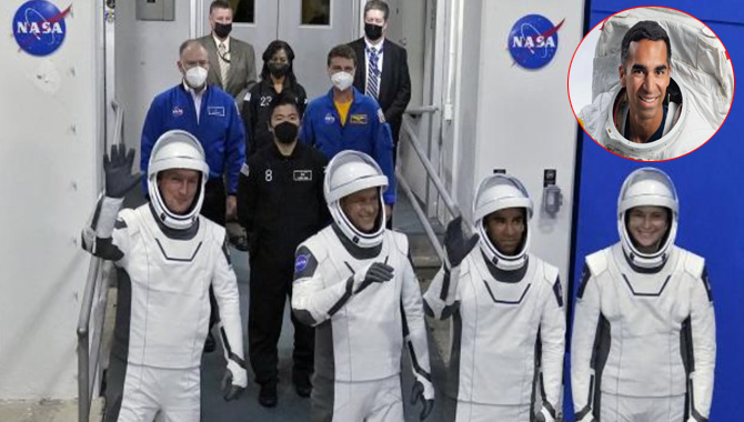 అంతరిక్షంలోకి తెలుగు సంతతి వ్యక్తి