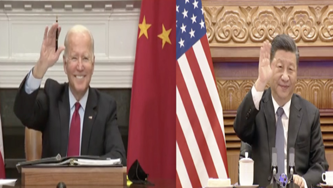 అమెరికా అధ్యక్షుడు, చైనా అధ్యక్షుడు భేటీ