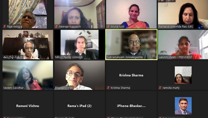 ఉత్తర టెక్సాస్ తెలుగు సంఘం ఆధ్వర్యంలో ఘనంగా 172వ సాహిత్య సదస్సు ఉత్తర టెక్సాస్ తెలుగు సంఘం ఆధ్వర్యంలో ఘనంగా 172వ సాహిత్య సదస్సు