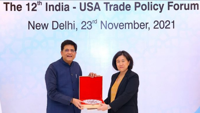 భారత్, అమెరికా మధ్య ట్రేడ్ పాలసీ ఫోరం సమావేశం భారత్, అమెరికా మధ్య ట్రేడ్ పాలసీ ఫోరం సమావేశం