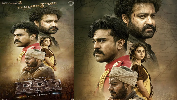 నందమూరి మెగా అభిమానులకు లేటెస్ట్ అప్డేట్ : డిసెంబ‌ర్ 3న ‘ఆర్ ఆర్ ఆర్’ ట్రైలర్ రిలీజ్