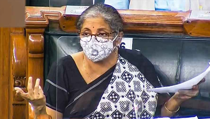 లోక్‌సభలో ఆర్థిక మంత్రి కీలక ప్రకటన