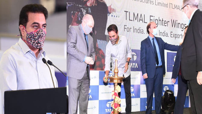 టాటా-లాక్హిడ్ భాగస్వామ్యం శుభపరిణామం : మంత్రి కేటీఆర్ టాటా-లాక్హిడ్ భాగస్వామ్యం శుభపరిణామం : మంత్రి కేటీఆర్