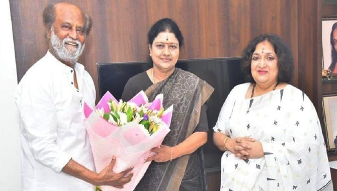 తలైవాతో… చిన్నమ్మ భేటీ