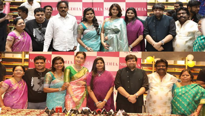 వైజాగ్ లో ముగ్ద స్టోర్ గొప్ప ప్రారంభం … ప్రముఖ సినీ నటులు ఇలియానా మరియు రాశిఖన్నా ప్రారంభించారు