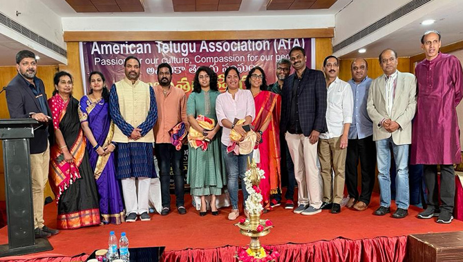 సినిమా సాహిత్యాల కలయికగా సాగిన ఆటా అంతర్జాతీయ సాహితీ సదస్సు