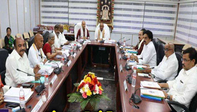 కీలక నిర్ణయాలు తీసుకున్న టీటీడీ