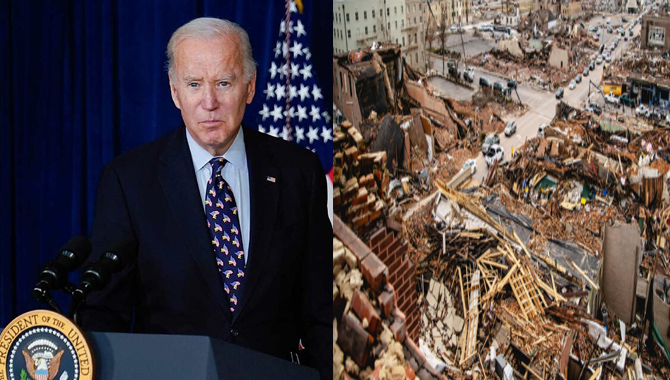 దేశ చరిత్రలో అతిపెద్ద విపత్తు : జో బైడెన్