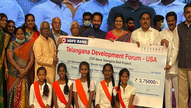 హైదరాబాద్ లో  టిడిఎఫ్(యుఎస్ఎ) ప్రవాసీ దివస్ విజయవంతం