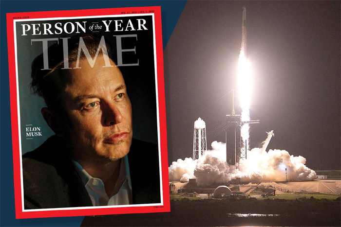 టైమ్ పర్సన్ ఆఫ్ ది ఇయర్ గా ఎలన్ మస్క్