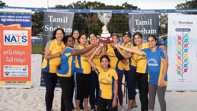 నాట్స్‌ ఆధ్వర్యంలో ఫ్లోరిడా, టెంపాబేలో వాలీబాల్‌, త్రో బాల్‌ టోర్నమెంట్లు