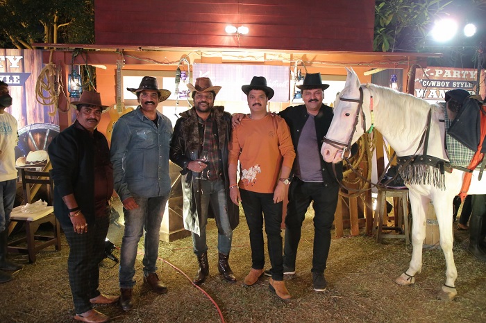 Lion Kiron K Party in Cowboy Style and Fashion Show