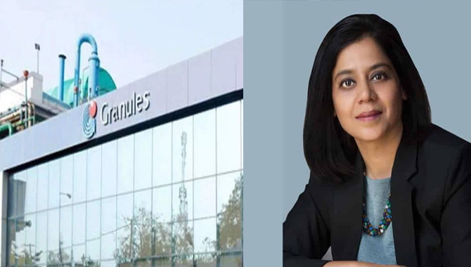 గ్రాన్యూల్స్ ఇండియా డైరెక్టరుగా సుచరితా రావు పాలెపు
