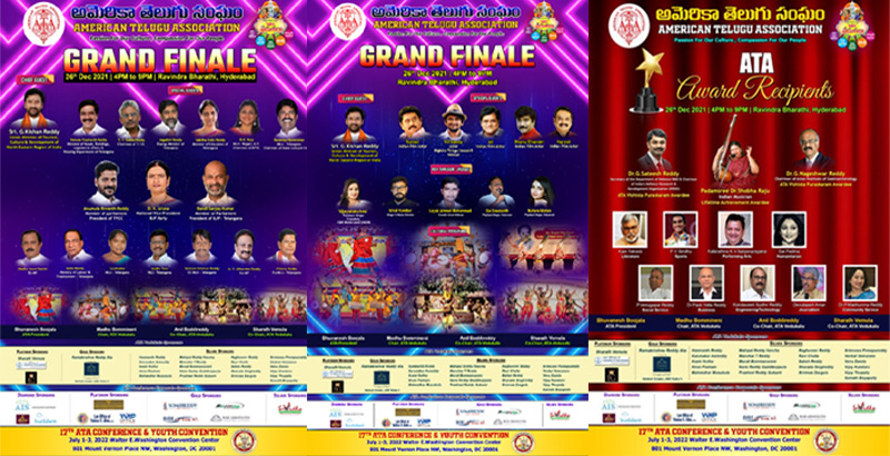 ATA Vedukalu Grand Finale on Dec 26 at Ravindra Bharathi, Hyderabad