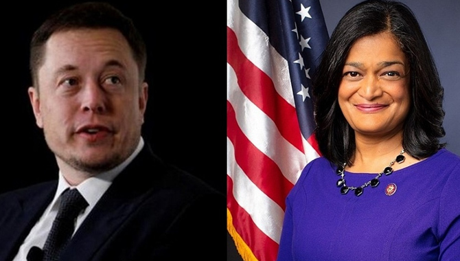 ఎలాన్ మాస్క్ పై ప్రమీలా జయపాల్ విమర్శలు
