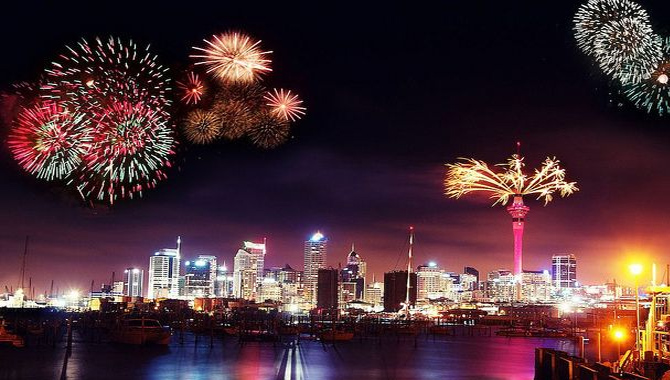 కొత్త ఏడాదికి స్వాగతం పలికిన మొదటి నగరం