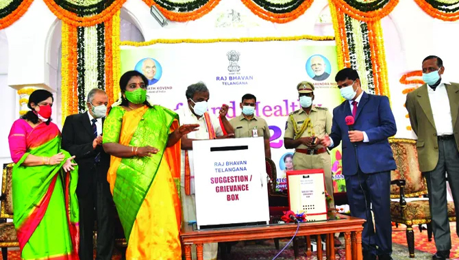 తెలంగాణ గవర్నర్ కీలక నిర్ణయం… రాజ్‌భవన్‌ వద్ద గ్రీవెన్స్ బాక్స్