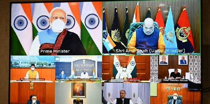 కోవిడ్ కట్టడికి సరైన వ్యూహంతో ముందుకెళ్ళాలి – మోదీ