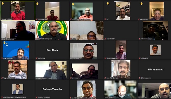 ఉల్లాసంగా సాగిన తానా అడ్‌హాక్‌ కమిటీ సమావేశం