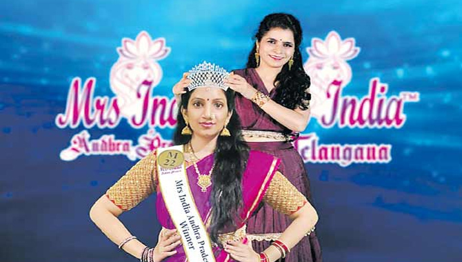 మిసెస్ ఆంధ్రప్రదేశ్ గా పద్మావతి